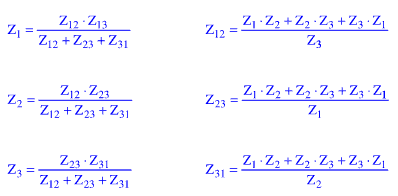 המרה כוכב–משולש